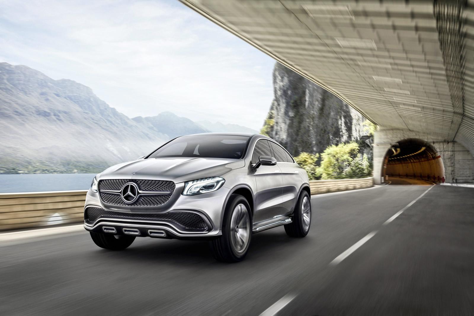 رونمایی از SUV کوپه مفهومی بنز در پکن